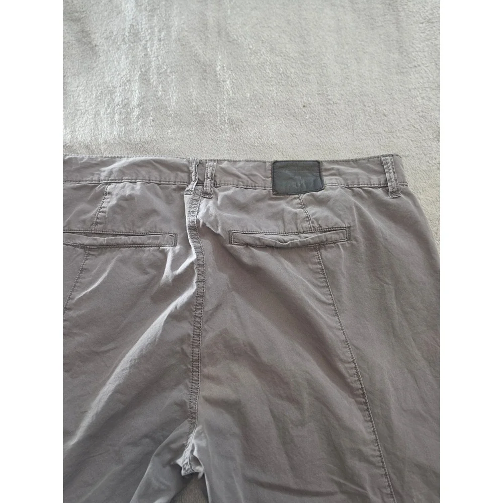 True Religion Mens Gray Cargo Tactical Pants Size 38 Straight Leg